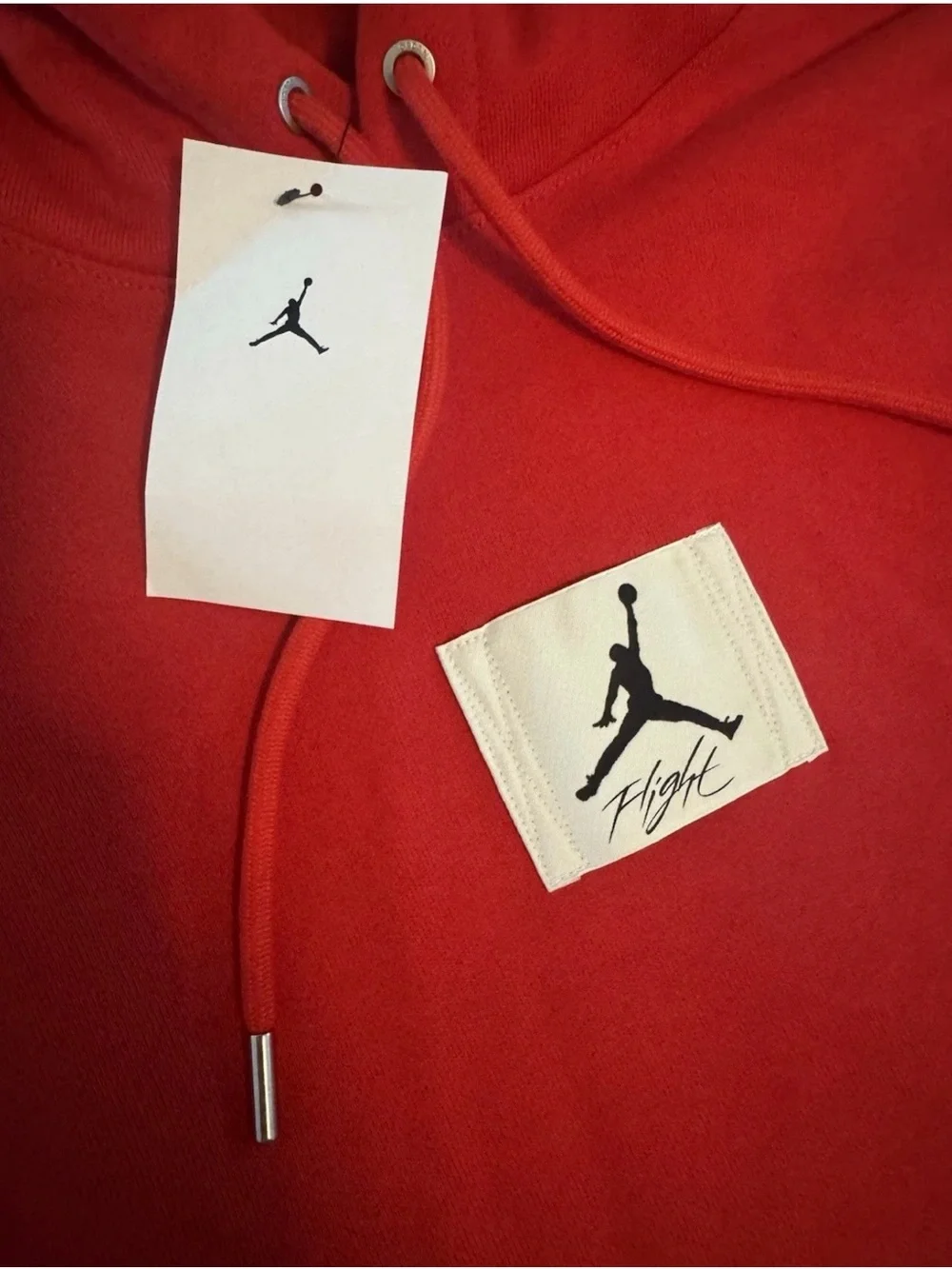 Jordan Flight Fleece Pullover Hoodie Men's Small Red New With Tags DQ7338-612 S